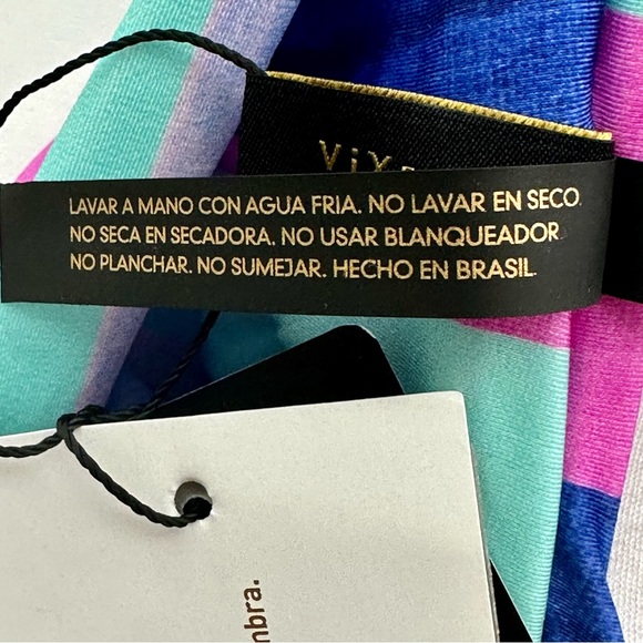 Vix PaulaHerManny NWT Mani Square Bandeau Multi - Picture 12 of 16